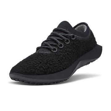 Black Allbirds Wool Dasher Fluffs Women's Running Shoes | PH4314GL