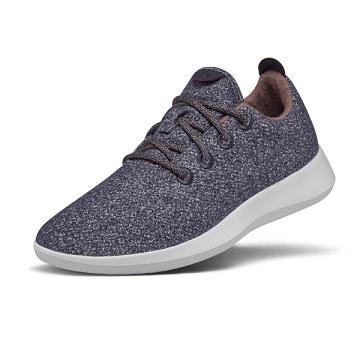 Grey / White Allbirds Wool Runner Men's Sneakers | PH4826FM