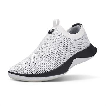 White / Black Allbirds Tree Dasher Relay Women's Running Shoes | PH4302WY