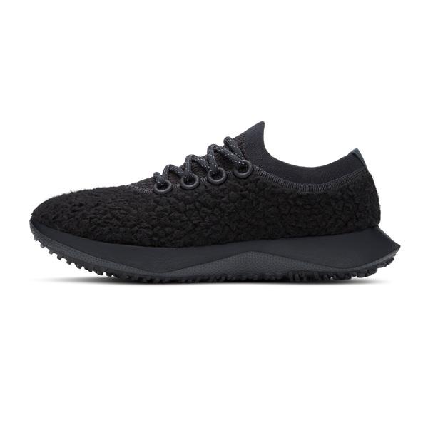 Black Allbirds Wool Dasher Fluffs Women's Running Shoes | PH4314GL