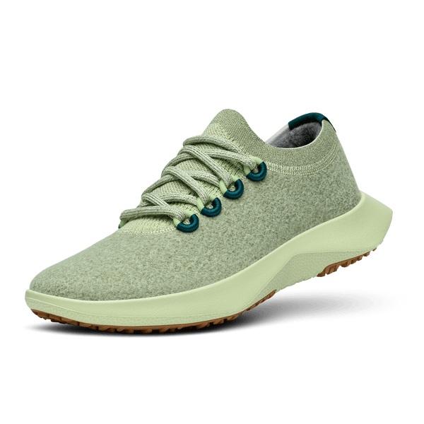 Green Allbirds Wool Dasher Mizzles Women\'s Running Shoes | PH4317SO