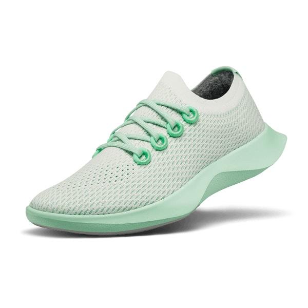 Green / Mint Allbirds Tree Dasher 1 Women\'s Running Shoes | PH4286JJ