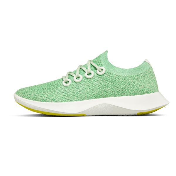 Mint / White Allbirds Tree Dasher 1 Women's Running Shoes | PH4282XF